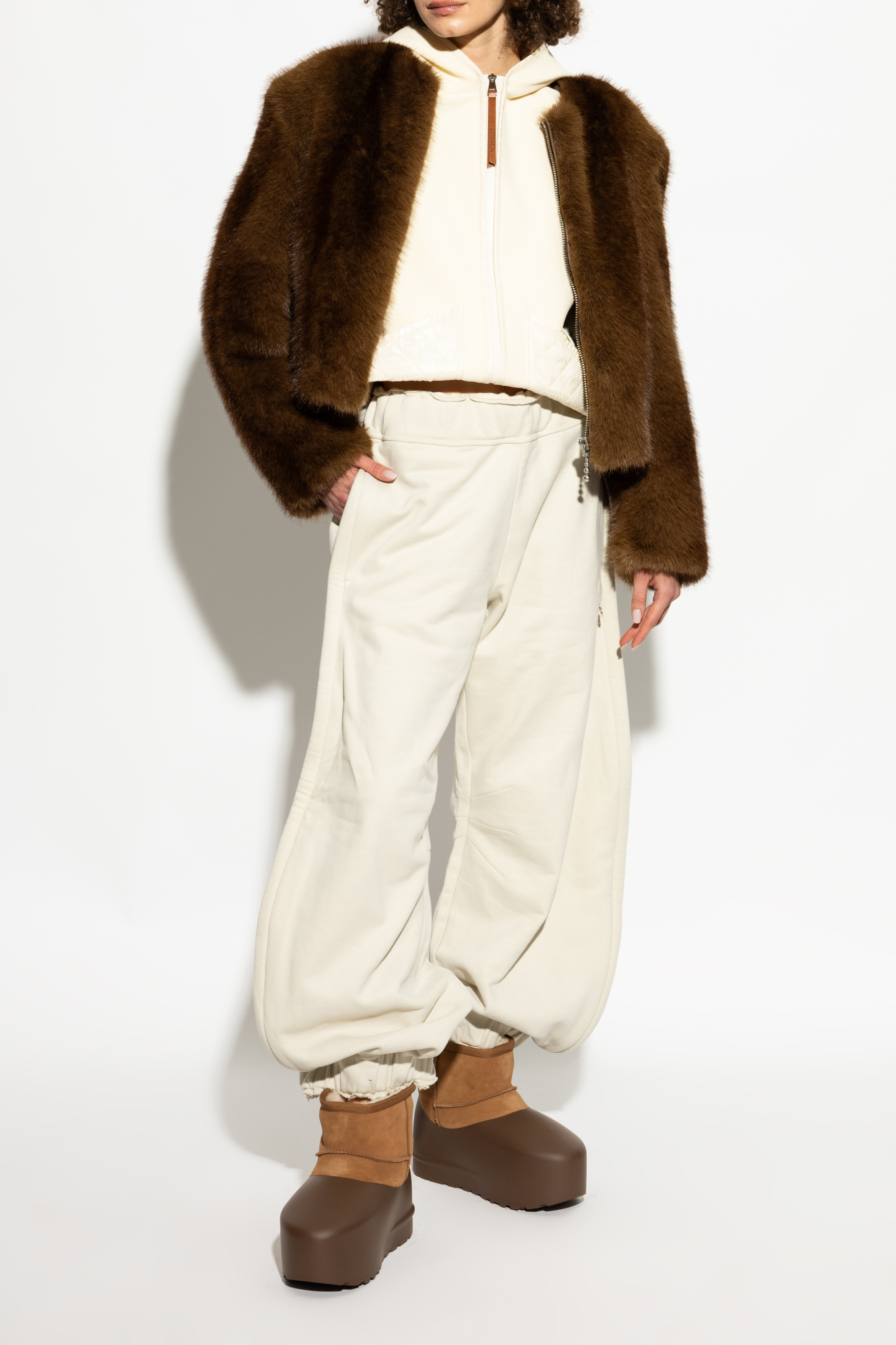 UGG Mini Classic Pumped Molded Boots | Brown | FARFETCH